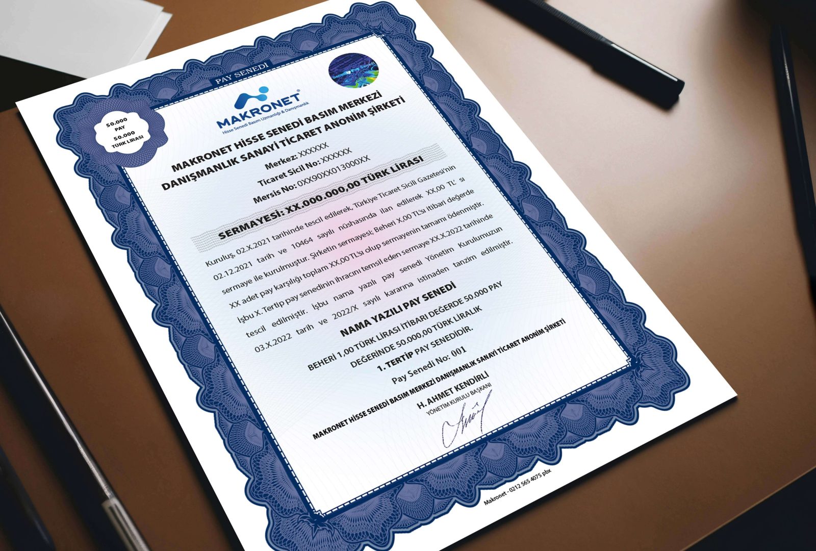 Hisse Senedi Basım Fiyatları