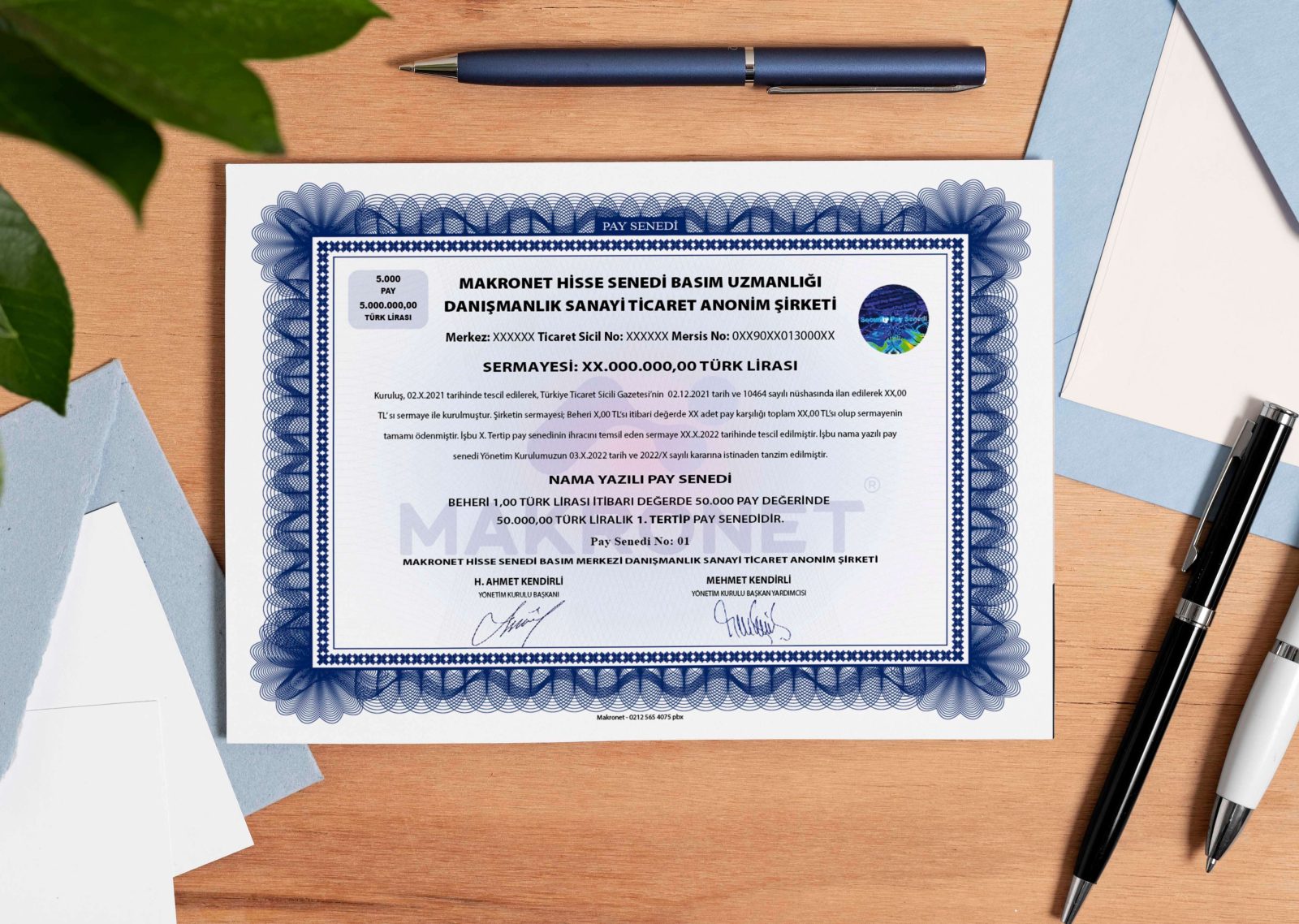 Hamiline Yazılı Hisse Senedi Nedir?