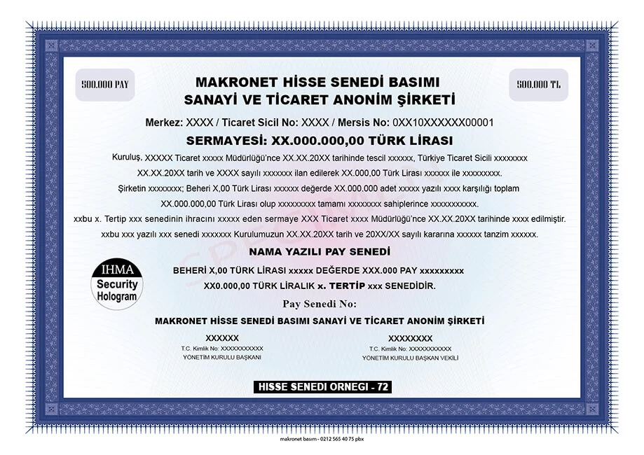Pay Senedi Nedir?