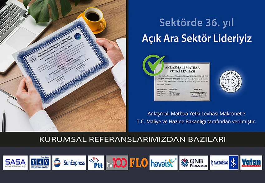 Makronet Hisse Senedi Basım Uzmanlığı