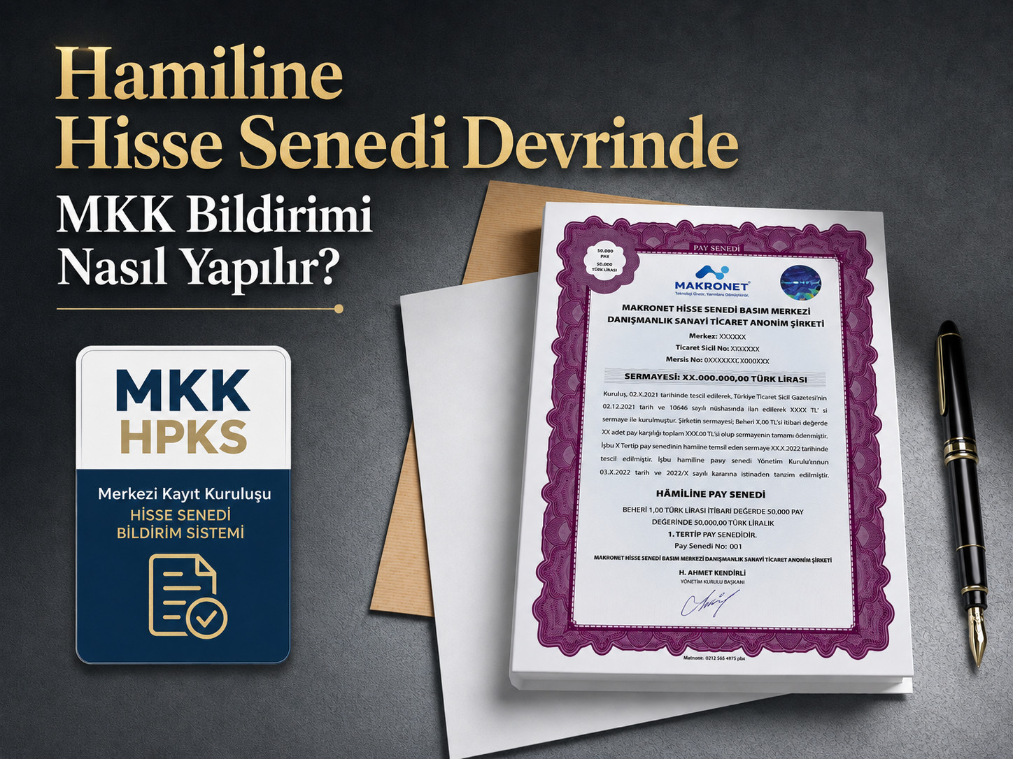 Hamiline Hisse Senedi Devri MKK Bildirimi Nasıl Yapılır?
